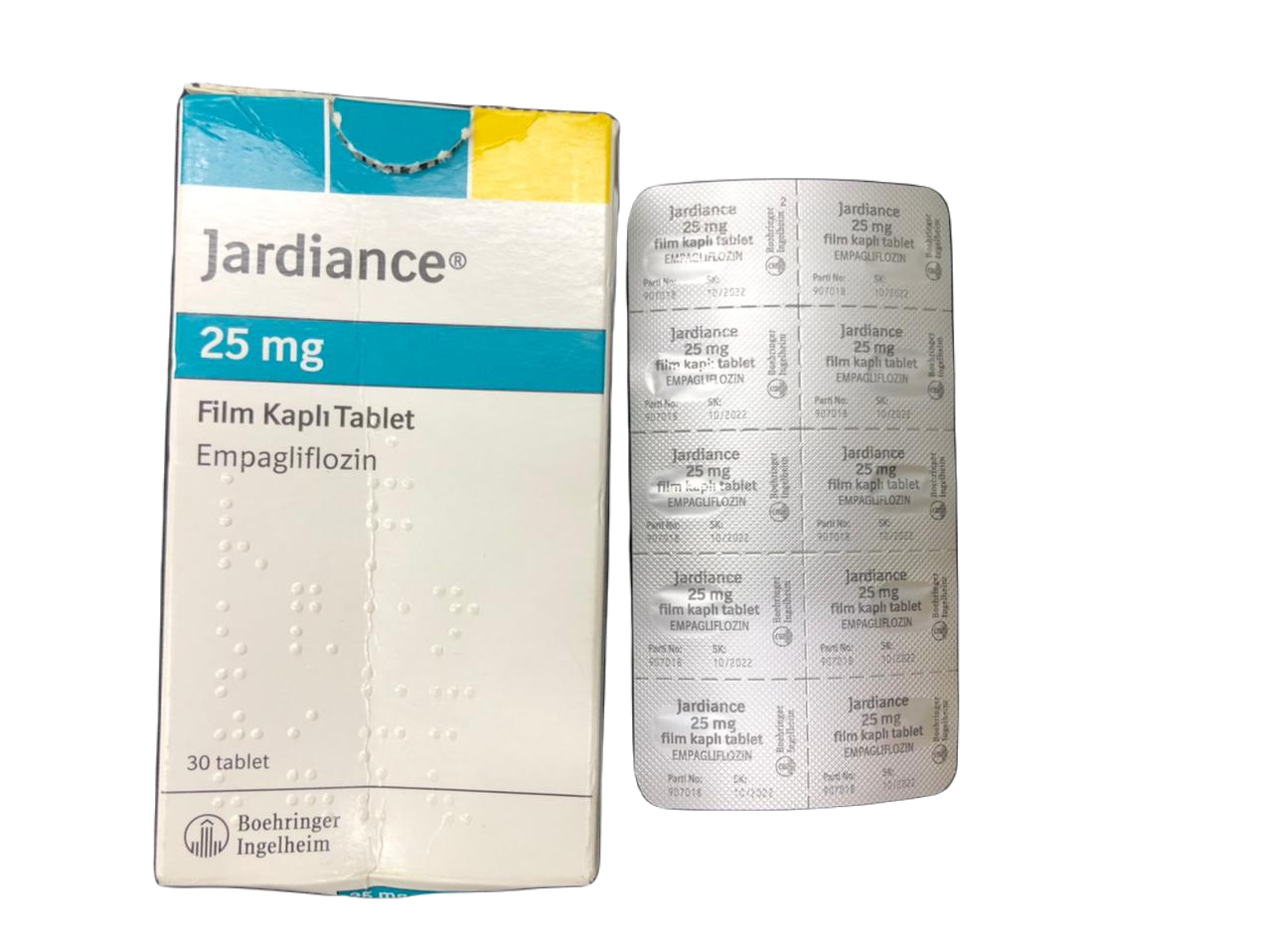 Jardiance 25mg (Empagliflozin) Boehringer Ingelheim (H/30v)