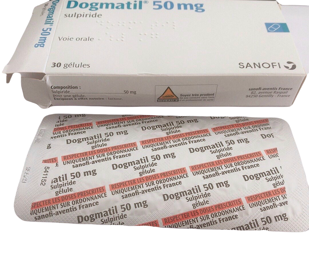 Dogmatil 50mg (Sulpiride) Sanofi France (H/30v)