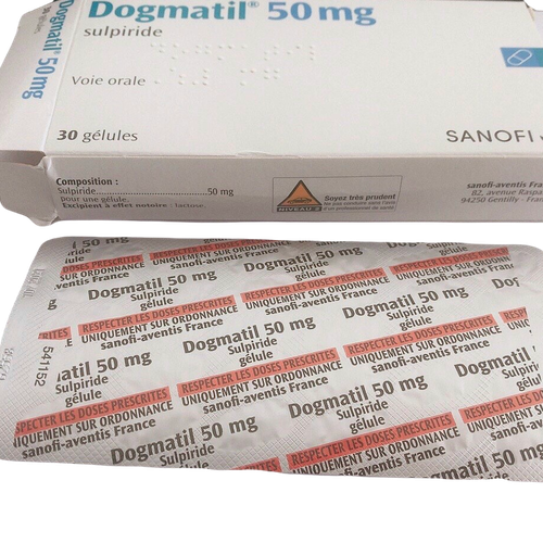 Dogmatil 50mg (Sulpiride) Sanofi France (H/30v)