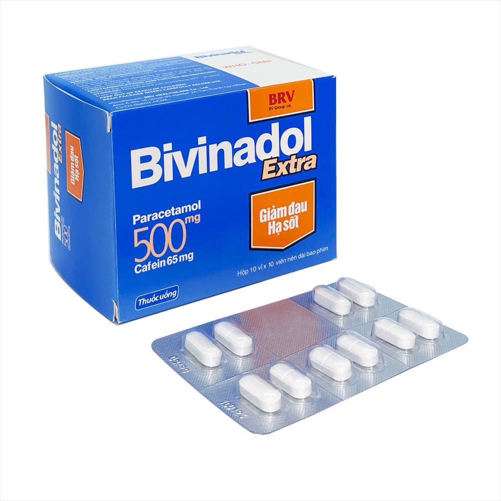Bivinadol Extra (Paracetamol, Cafein) BV Pharma (H/100v)