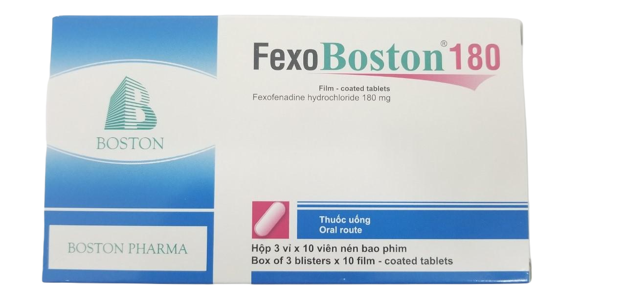 Fexoboston 180 (Fexofenadin HCl) Boston (H/30v)