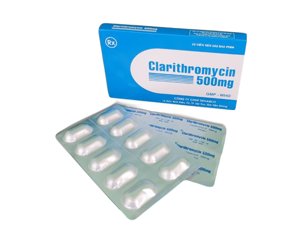 Clarithromycin 500mg Tipharco (H/10v)