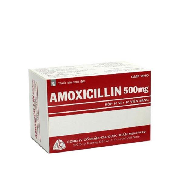 Amoxicilin 500 Mekophar (H/100v)
