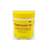 Clorpheniramin 4mg Donaipharm (C/500v)