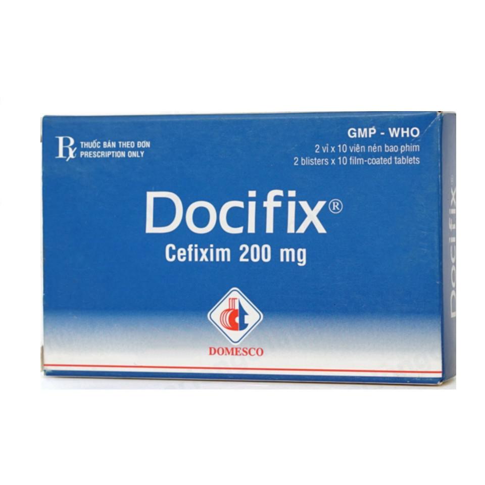Docifix (Cefixim) 200mg Domesco (H/20v)