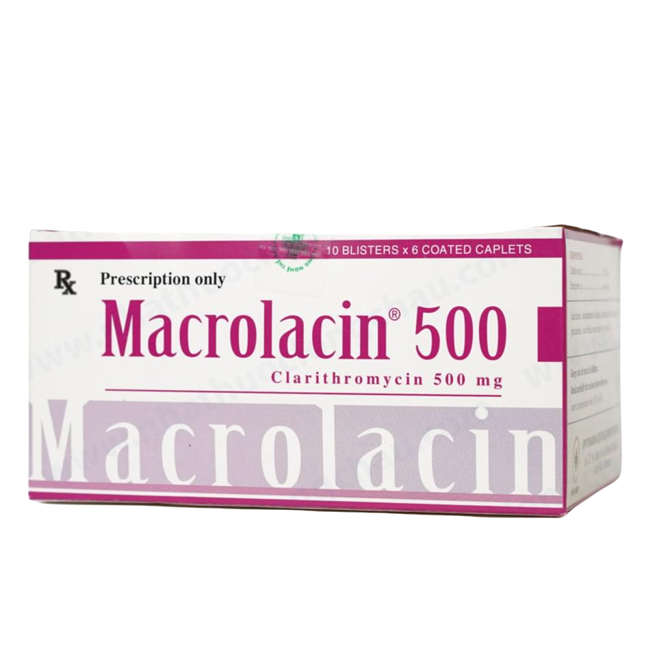 Macrolacin 500 (Clarithromycin) OPV (H/60v)