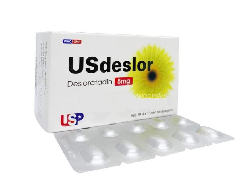 Usdeslor (Desloratadin) 5mg US Pharma (H/100v)