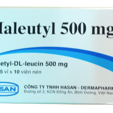 Maleutyl 500mg (N - Acetyl - DL - Leucin) Hasan (H/50v)