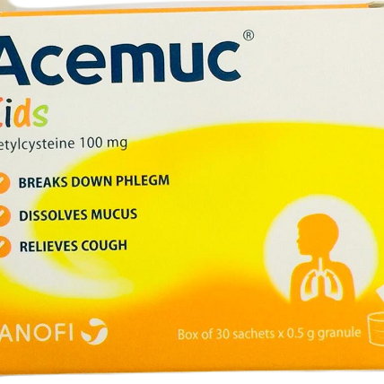 Acemuc 100mg (Acetylcysteine) Sanofi (H/30g)