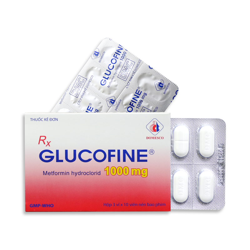 Glucofine 1000mg (Metformin) Domesco (H/30v)