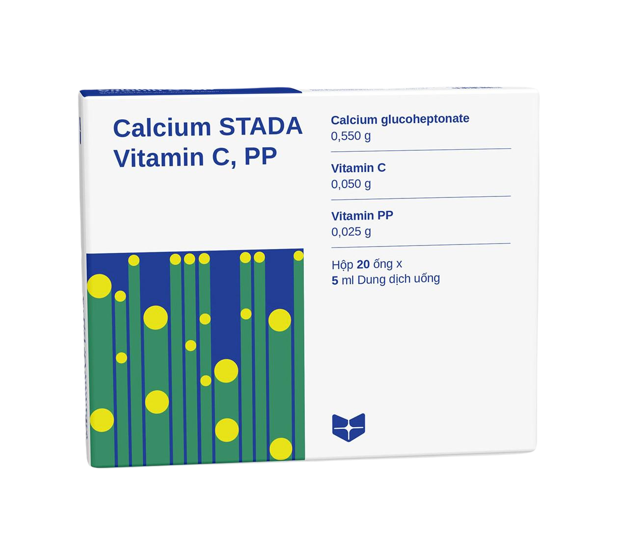 Calcium Stella Vitamin C, PP 5ml (H/20o/5ml)