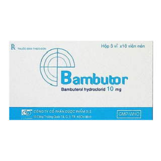 Bambutor (Bambuterol) 10mg DP 3/2 (H/30v)
