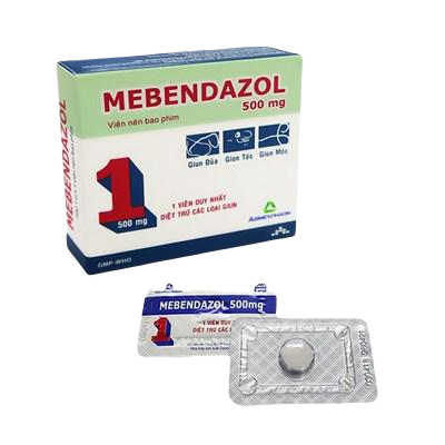 Mebendazol 500mg Agimexpharm (Lốc/10h/1v)