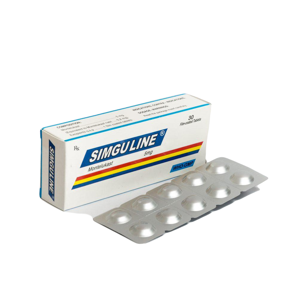 Simguline 5mg (Montelukast) Usa-Nic (H/30v)