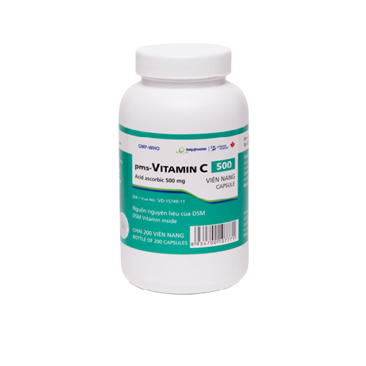 Vitamin C 500mg Capsules Imexpharm (C/200v)