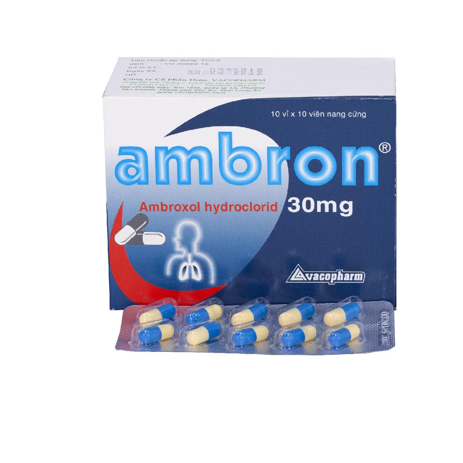 Ambron (Ambroxol) 30mg Vacopharm (H/100v)