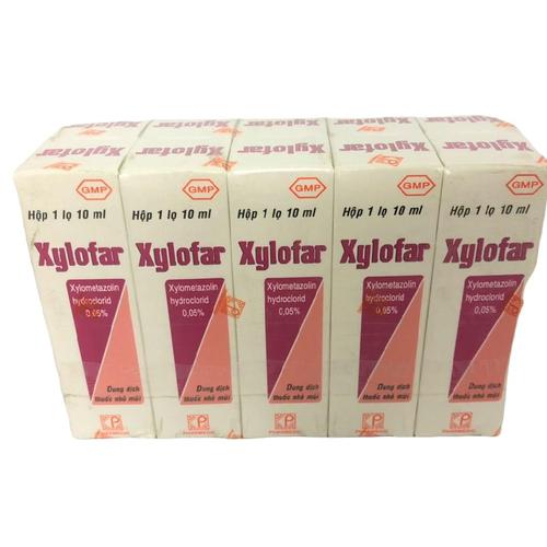 Xylofar (Xylometazolin) 5mg Pharmedic (Lốc/10c/10ml)