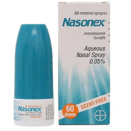 Nasonex 0.05% (Mometason Furoat) Schering Plough (60 liều)