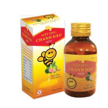 Siro Mật Ong Chanh Đào Mediphar (C/120ml)