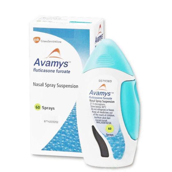 Avamys (Fluticason Furoat) GSK (Chai 60 Liều)