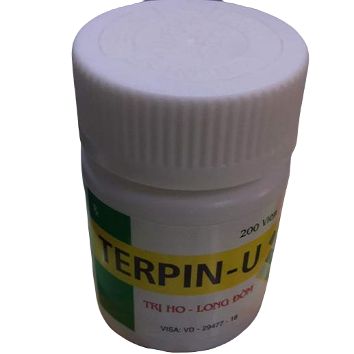 Terpin-U (Terpin Hydrat, Dextromethorphan) Usa-Nic (C/200v)