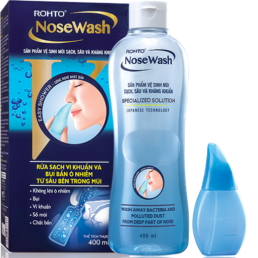 Nosewash Rohto (C/400ml)