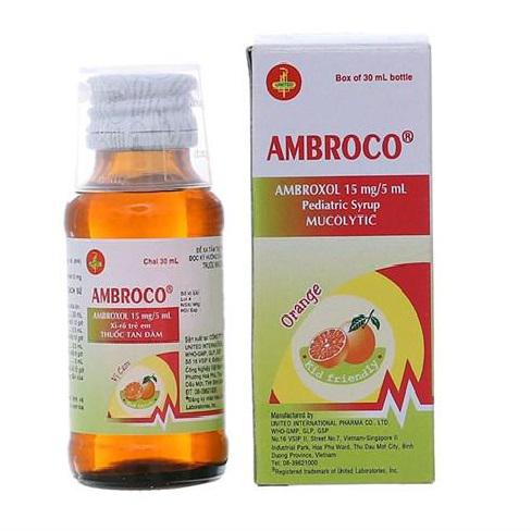 Ambroco (Ambroxol) 15mg/5ml United (C/30ml)