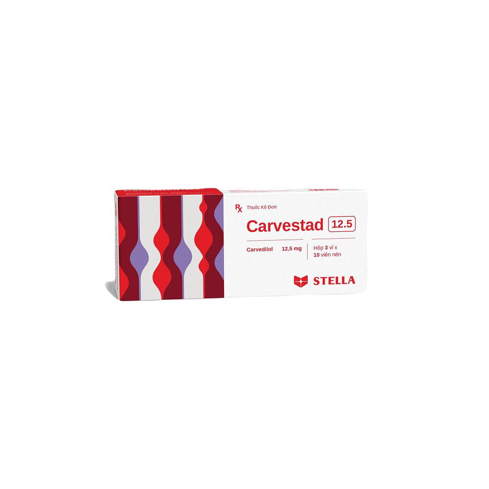 Carvestad 12,5 (Carvedilol) Stella (H/30v)