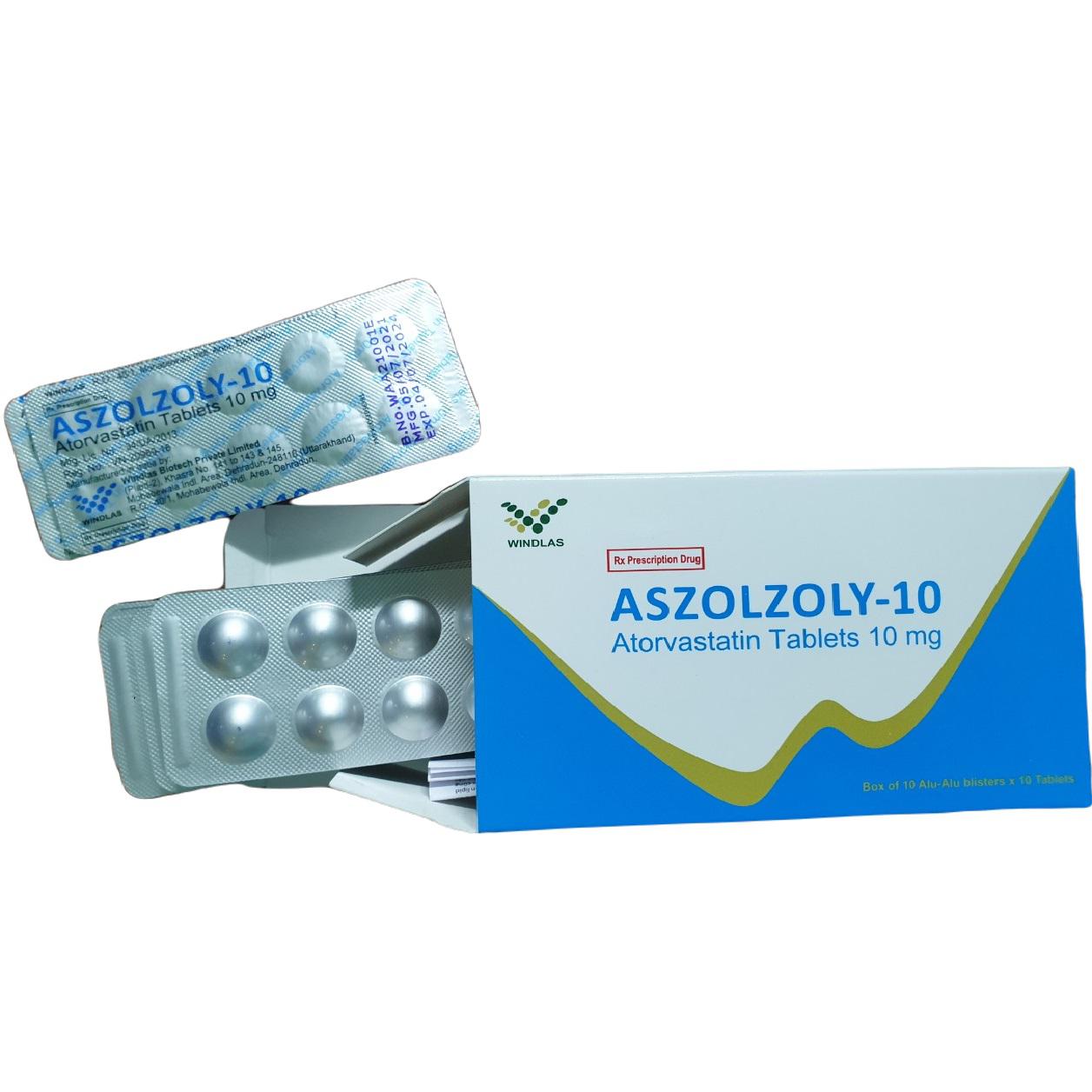 Aszolzoly 10 (Atorvastatin) Windlas (H/100v)