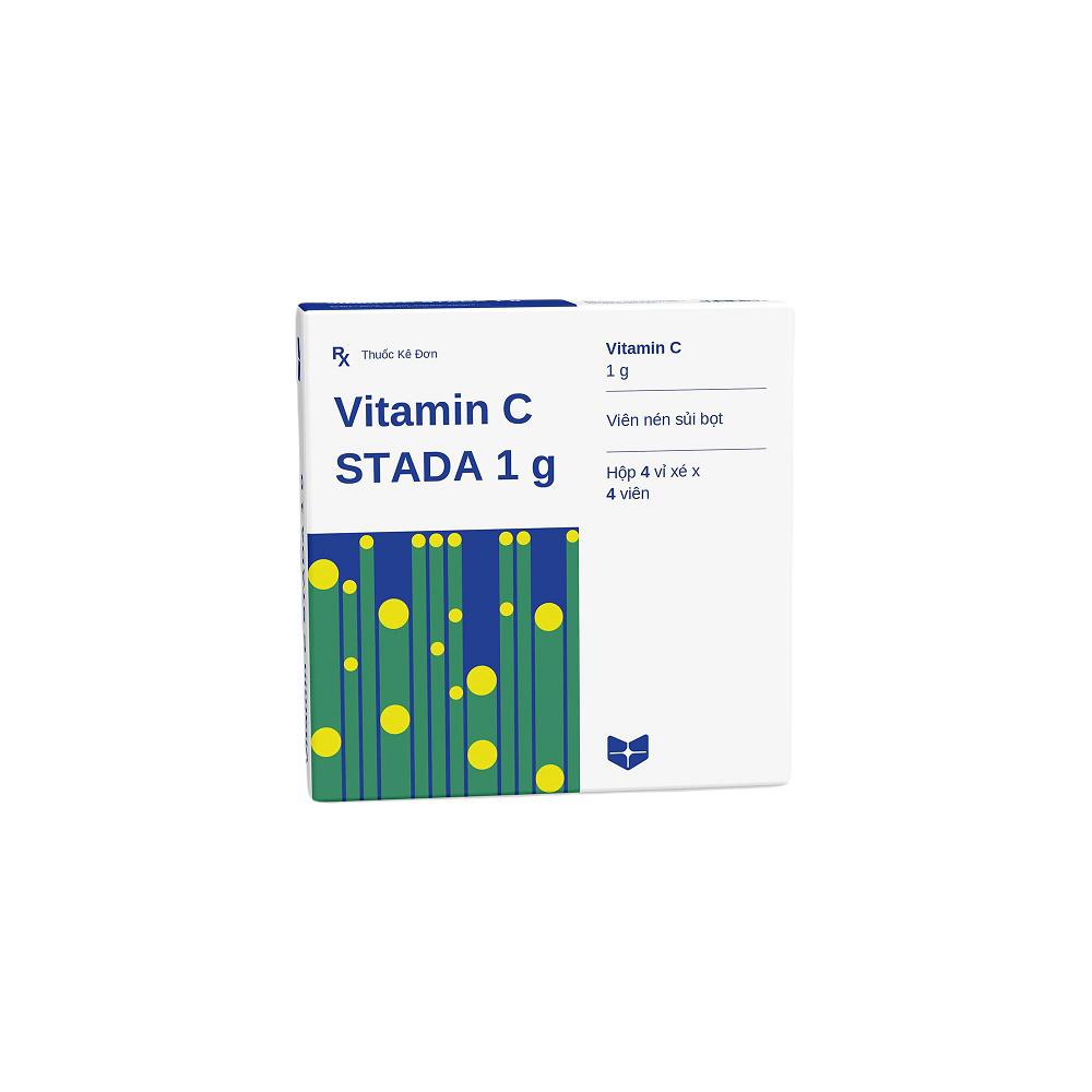 Vitamin C 1g Stella (H/16v) (Sủi)