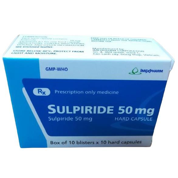 Sulpiride 50mg Imexpharm (H/100v)