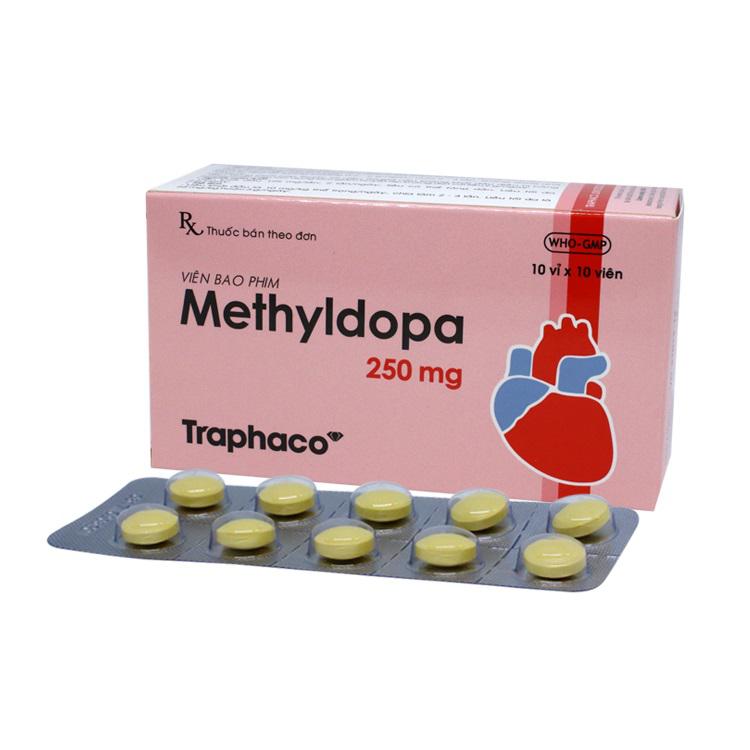 Methyldopa 250mg Traphaco (H/100v)