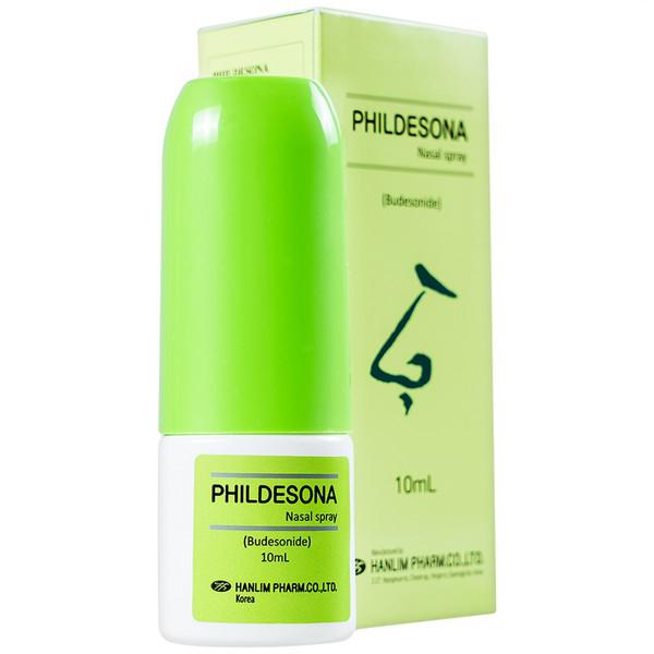 Xịt Mũi Phildesona (Budesonid) 10mg Hanlim (Lọ/10ml)