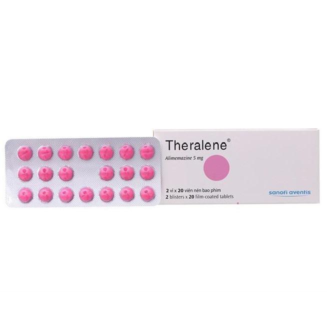 Theralene (Alimemazin) 5mg Sanofi (H/40v)