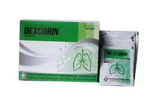 Dexcorin ( Ambroxol hydrochlorid )_MebipharHộp 30 gói