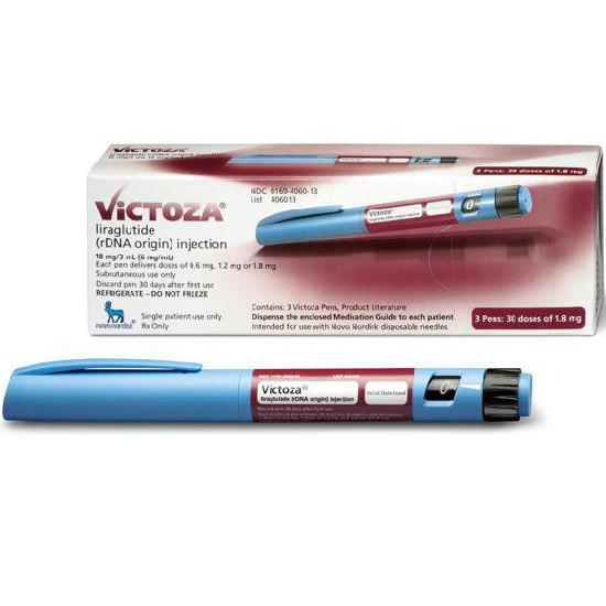 Victoza 6mg/ml hộp 1 cây bút tiêm điều trị tiểu đường tuyp II