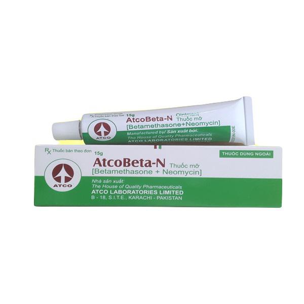Atcobeta-N (Betamethasone, Neomycin) Atco (T/15gr)
