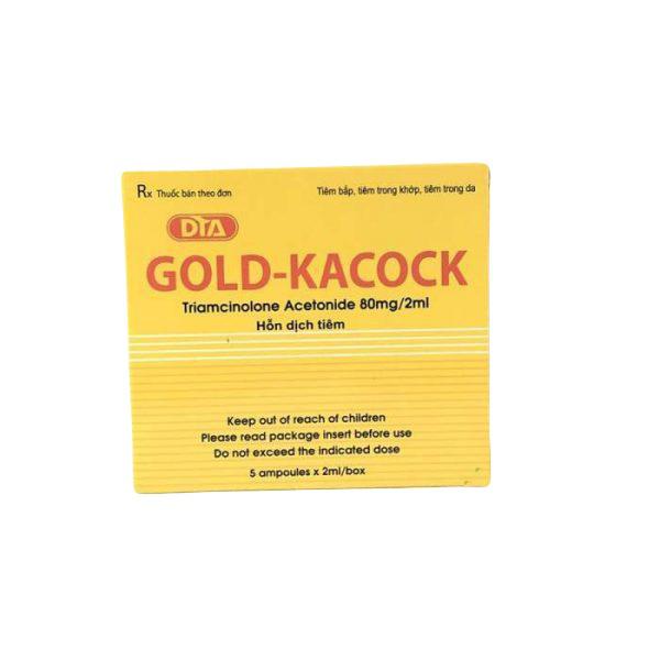 Gold Kacock (Triamcinolon) 80mg/2ml (H/5o/2ml)