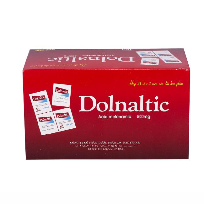 Dolnaltic 500mg (Acid Mefenamic) Nadyphar (H/100v)