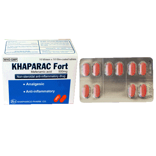 Khaparac Fort (Mefenamic) 500 Khapharco (H/100v)