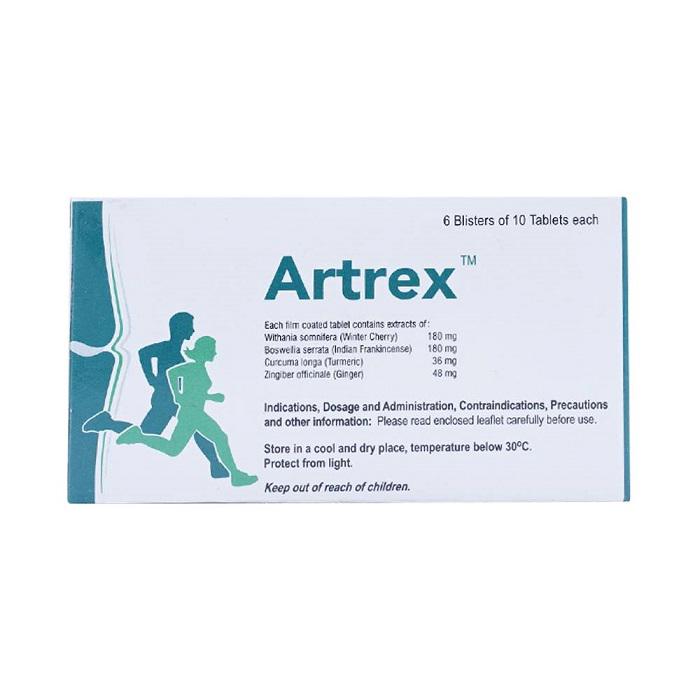 Artrex Atra Pharma Ấn Độ (H/60v)