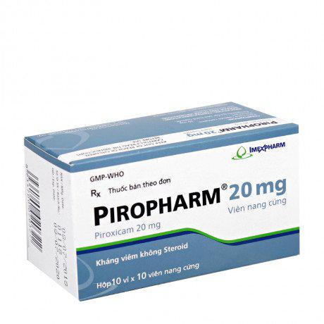 Piropharm 20mg (Piroxicam) Imexpharm (H/100v)