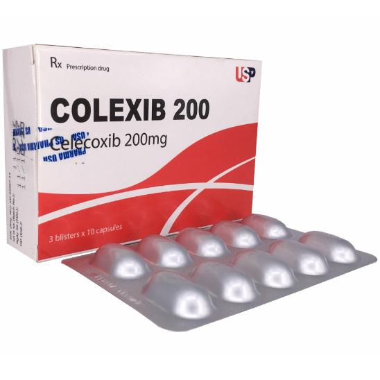 Colexib (Celecoxib) 200mg US Pharma (H/30v) (Đỏ)