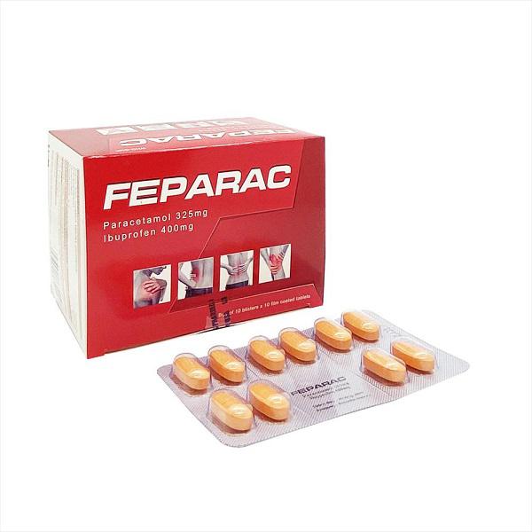 Feparac (Paracetamol, Ibuprofen) US Pharma (H/100v)