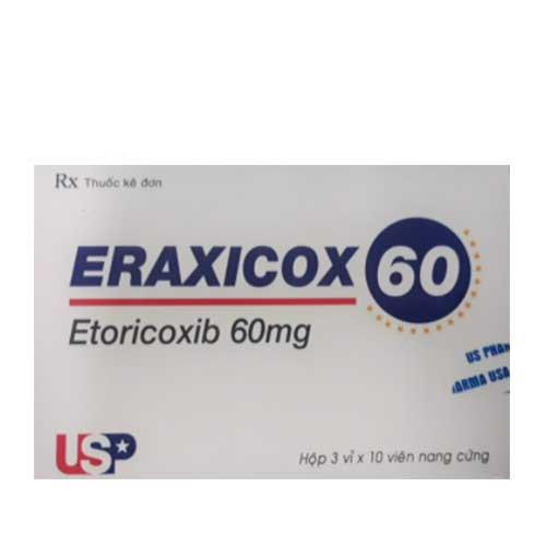 Eraxicox 60mg (Etoricoxib) US Pharma (Hộp/30v)