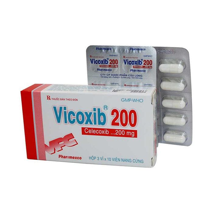 Vicoxib 200 (Celecoxib) Pharimexco (H/30v) (Vỉ Thường)
