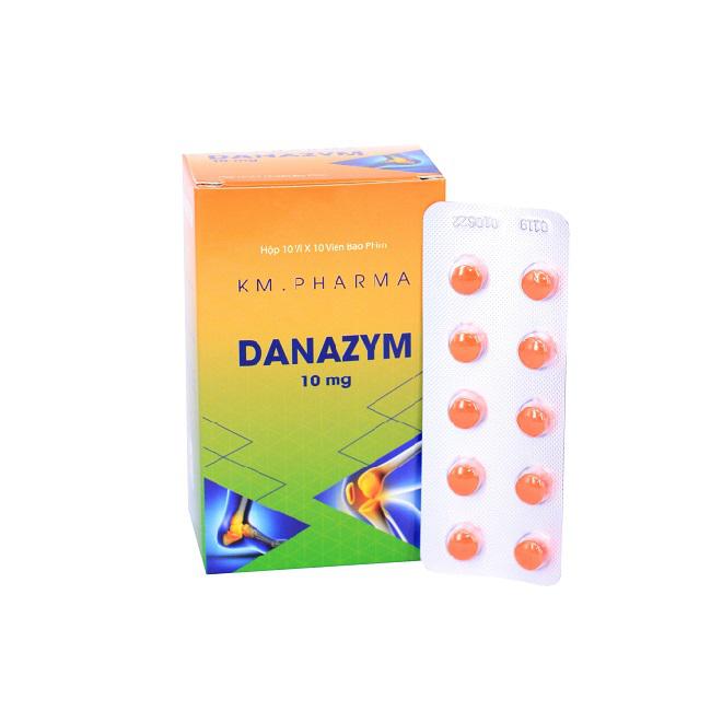 Danazym 10mg (Bromelain) Khánh Minh (H/100v)