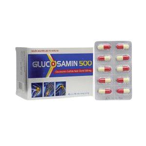 Glucosamin 500mg Mediphar (H/100v) (Viên Vàng Đỏ)