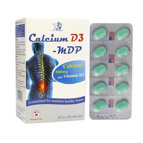 Calcium D3-MDP Mediphar (H/100v)
