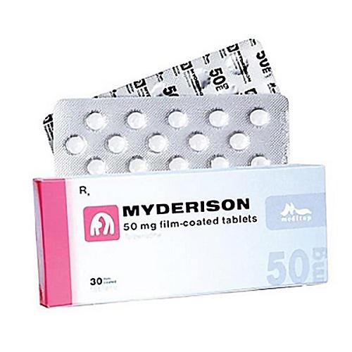 Myderison (Tolperisone) 50mg Meditop (H/30v)